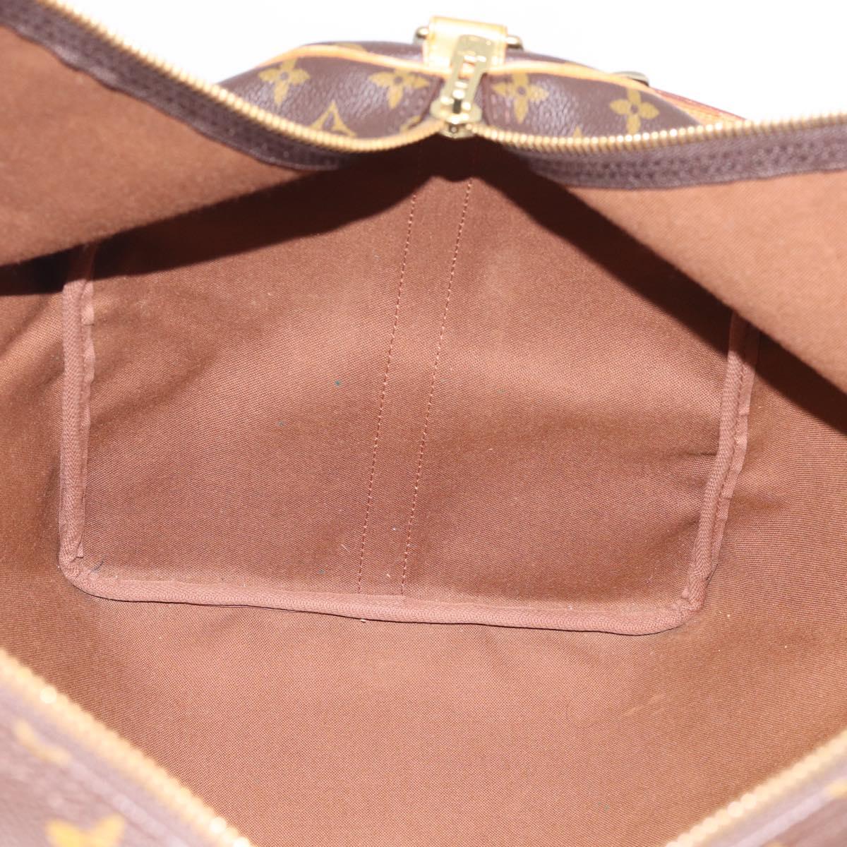 LOUIS VUITTON Monogram Keepall Bandouliere 60 Boston Bag M41412 LV Auth 209456V