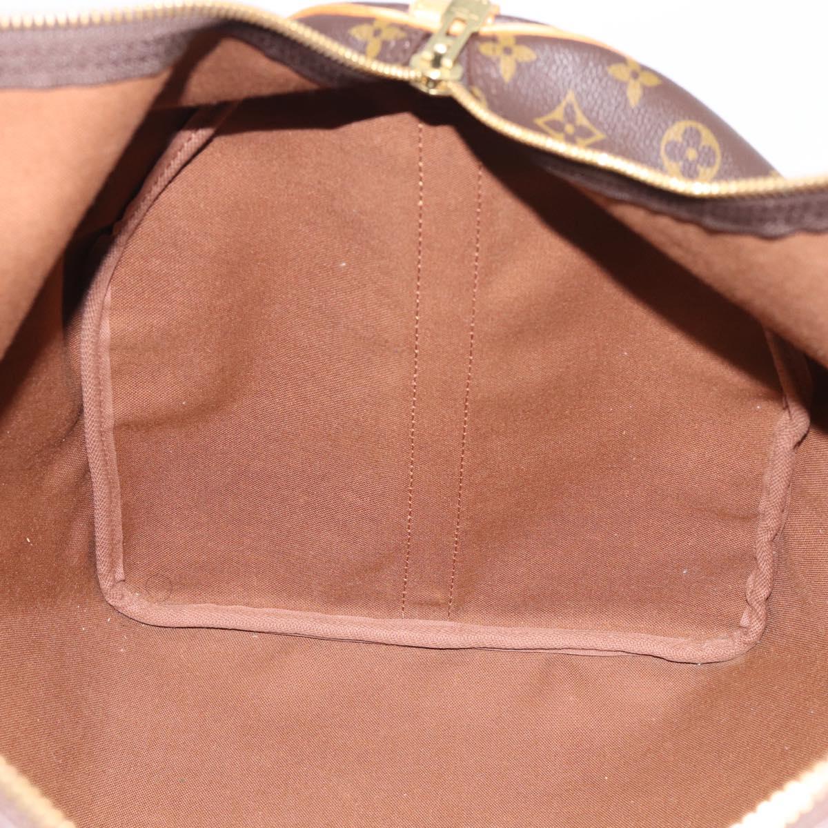 LOUIS VUITTON Monogram Keepall Bandouliere 60 Boston Bag M41412 LV Auth 209456V