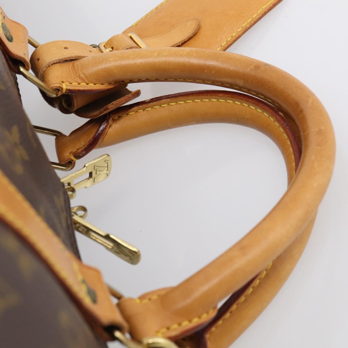 LOUIS VUITTON Monogram Keepall Bandouliere 60 Boston Bag M41412 LV Auth 209456V