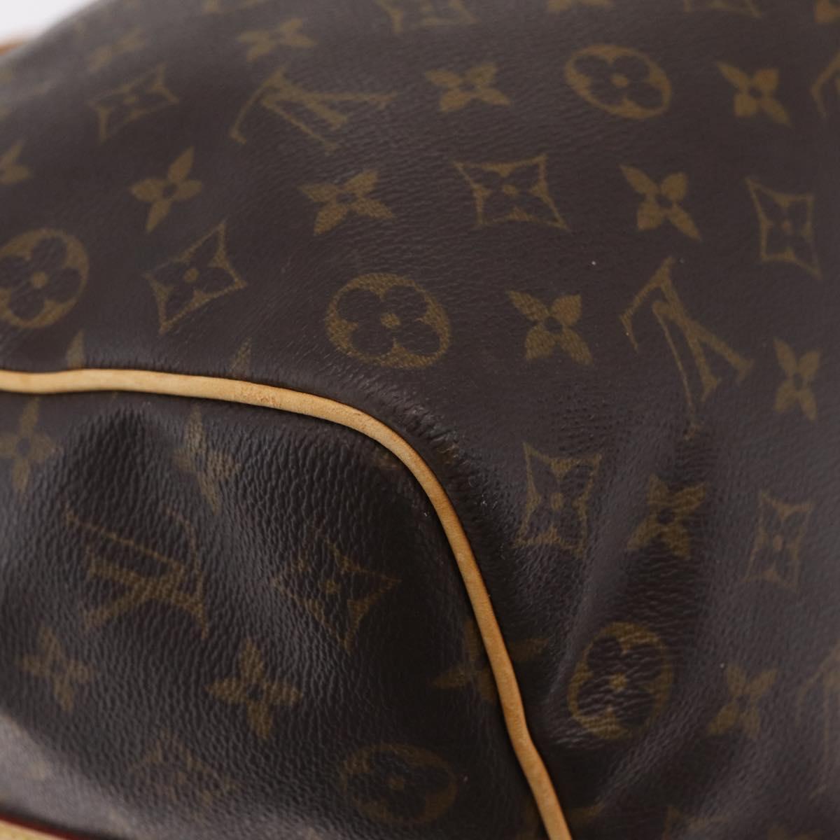 LOUIS VUITTON Monogram Keepall Bandouliere 50 Boston Bag M41416 LV Auth 209457V