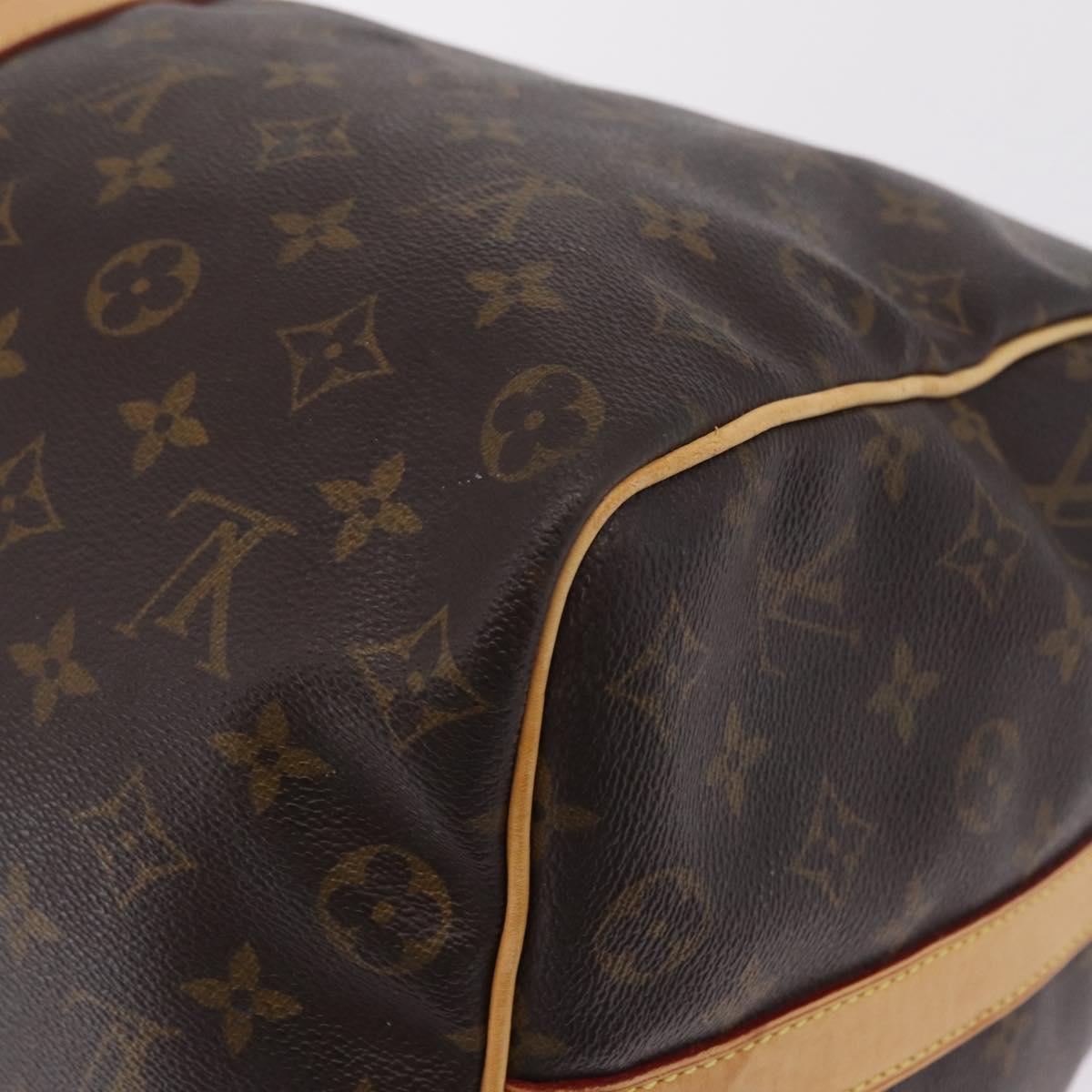 LOUIS VUITTON Monogram Keepall Bandouliere 50 Boston Bag M41416 LV Auth 209457V