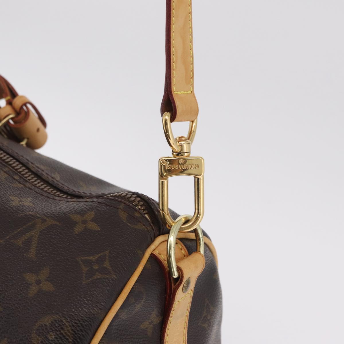 LOUIS VUITTON Monogram Keepall Bandouliere 50 Boston Bag M41416 LV Auth 209457V