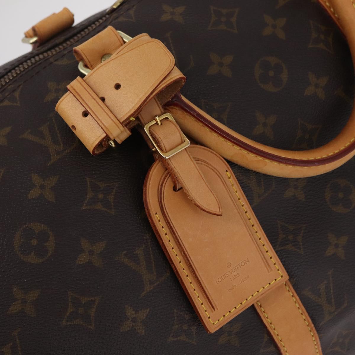 LOUIS VUITTON Monogram Keepall Bandouliere 50 Boston Bag M41416 LV Auth 209457V