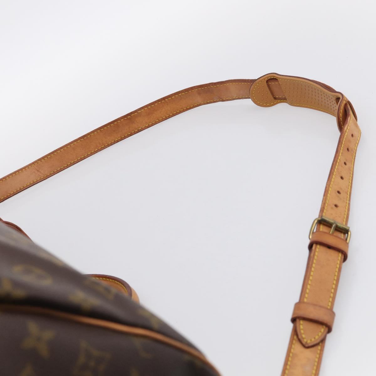 LOUIS VUITTON Monogram Keepall Bandouliere 60 Boston Bag M41412 LV Auth 209459A