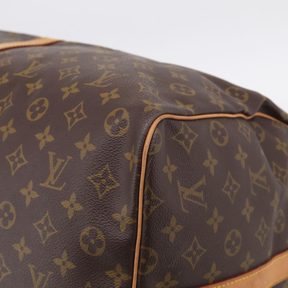 LOUIS VUITTON Monogram Keepall Bandouliere 60 Boston Bag M41412 LV Auth 209459A