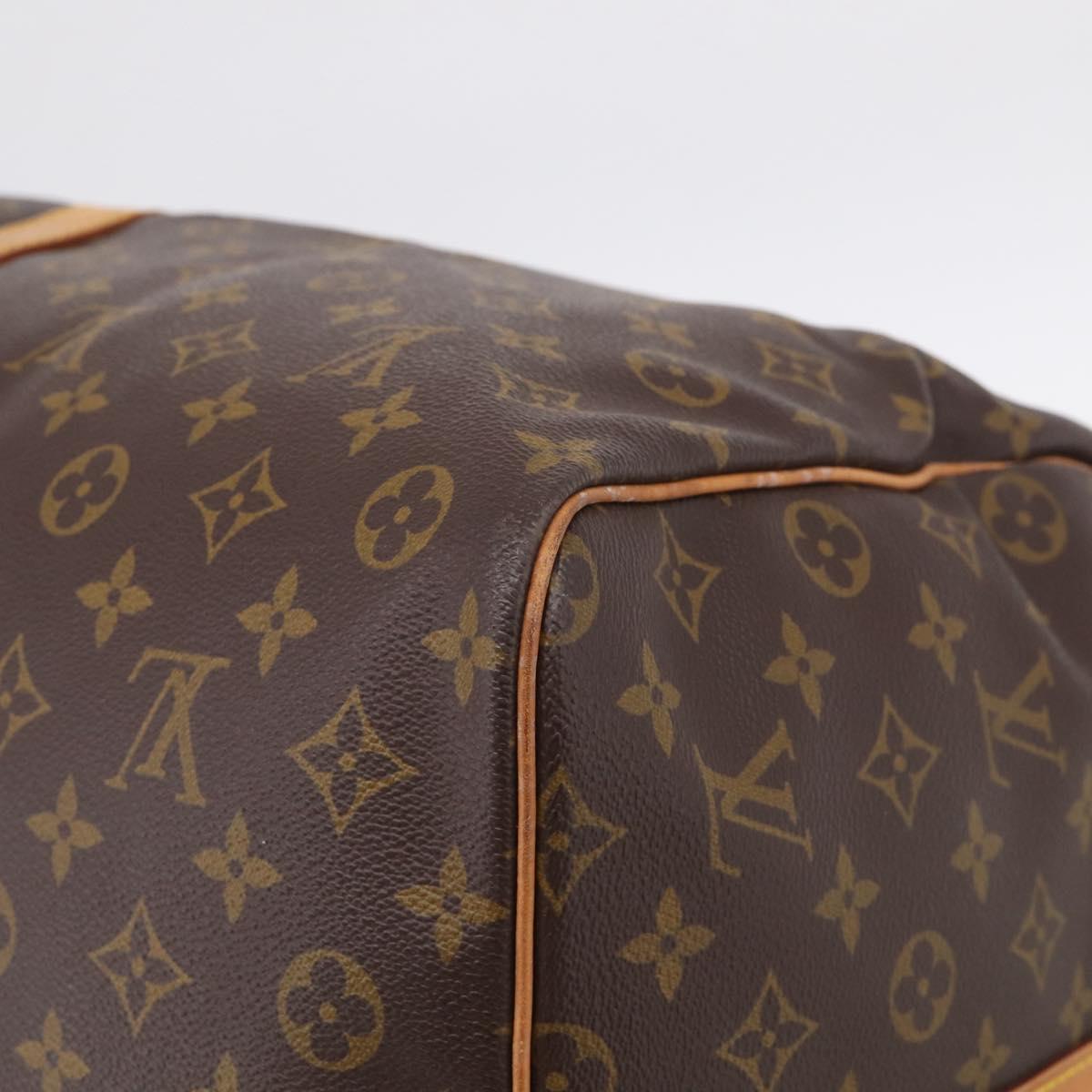 LOUIS VUITTON Monogram Keepall Bandouliere 60 Boston Bag M41412 LV Auth 209459A