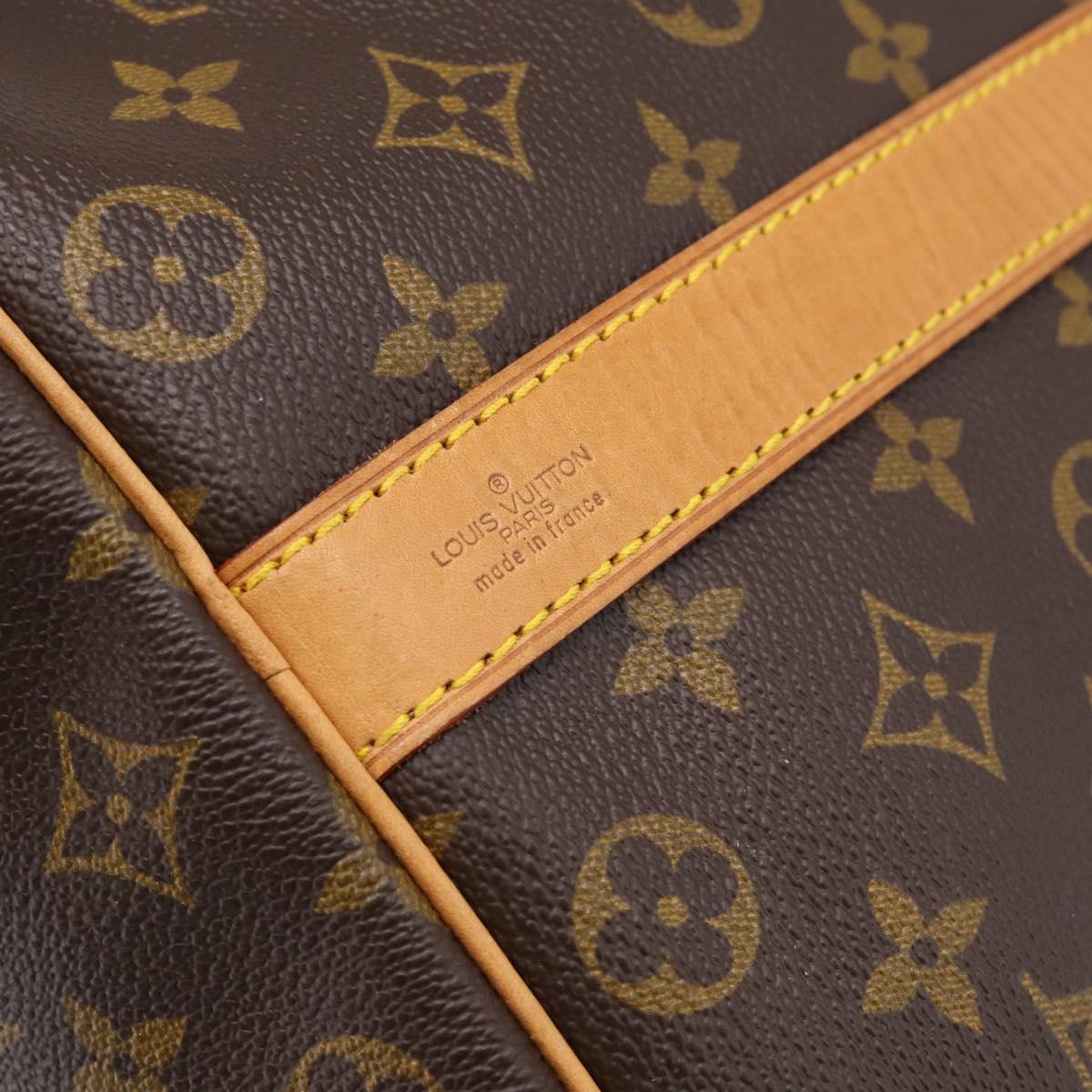 LOUIS VUITTON Monogram Keepall Bandouliere 50 Boston Bag M41416 LV Auth 209460V