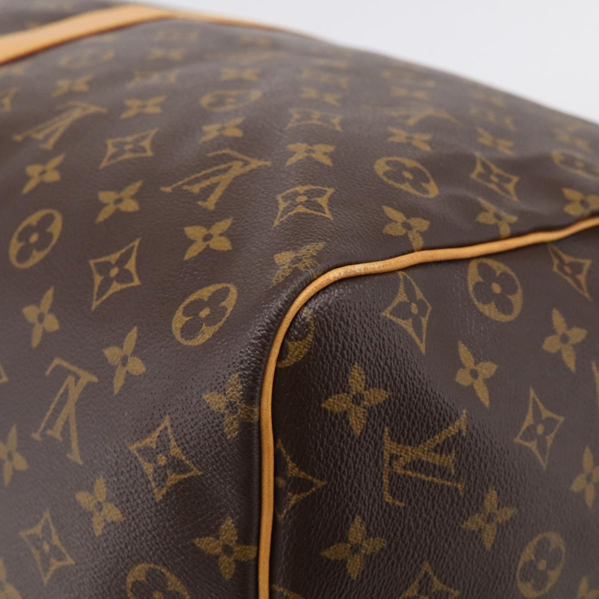 LOUIS VUITTON Monogram Keepall Bandouliere 60 Boston Bag M41412 LV Auth 209463V