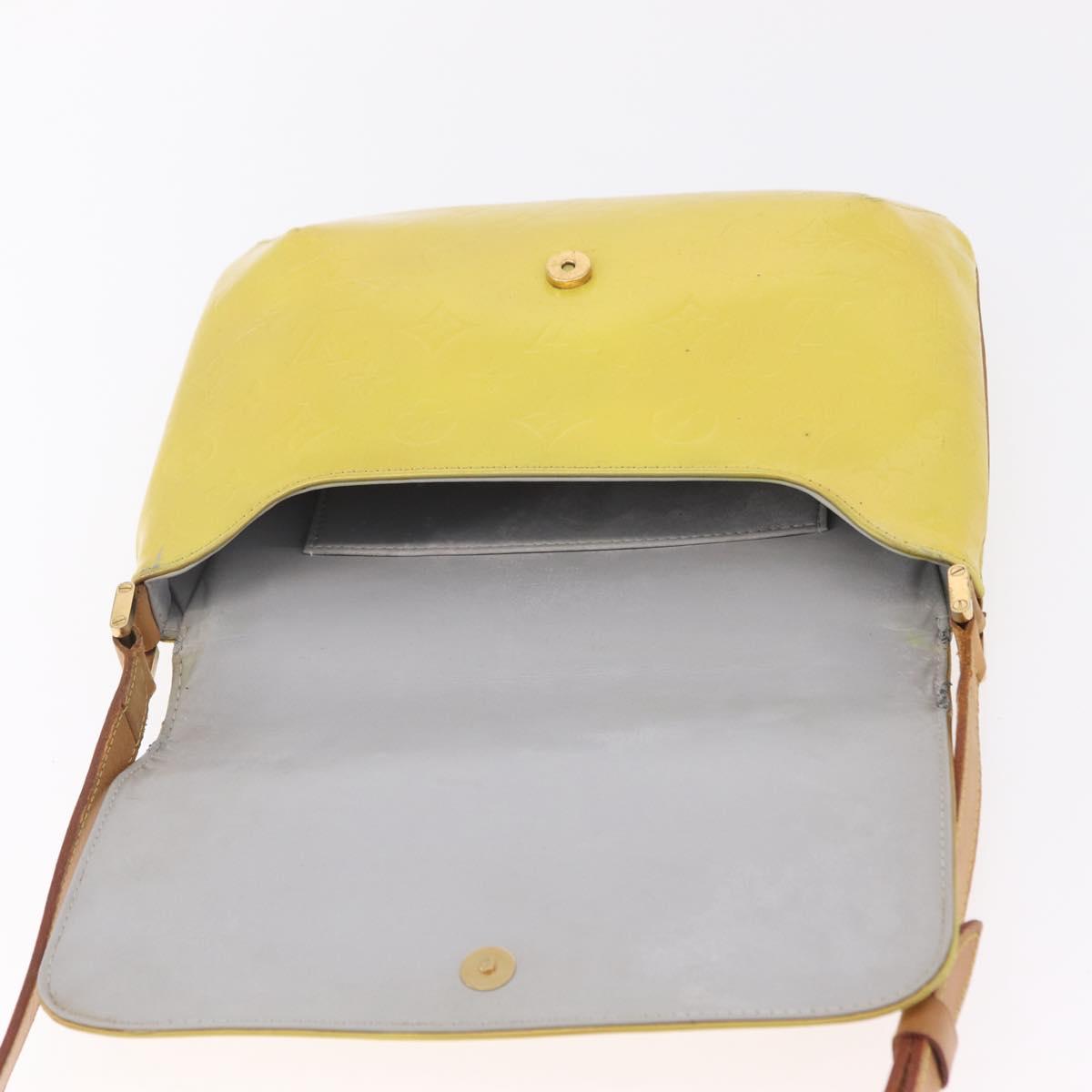 LOUIS VUITTON Monogram Vernis Thompson Street Bag Gris M91008 LV Auth 209466
