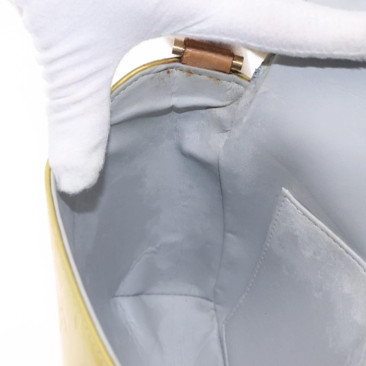 LOUIS VUITTON Monogram Vernis Thompson Street Bag Gris M91008 LV Auth 209466