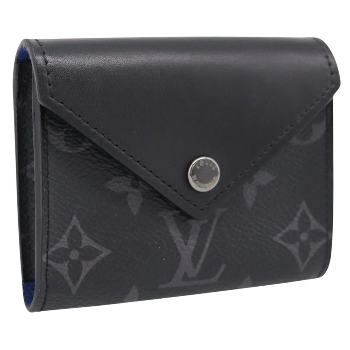 LOUIS VUITTON Monogram Eclipse Etui Cult Asene Card Case GI0198 LV Auth 209478M