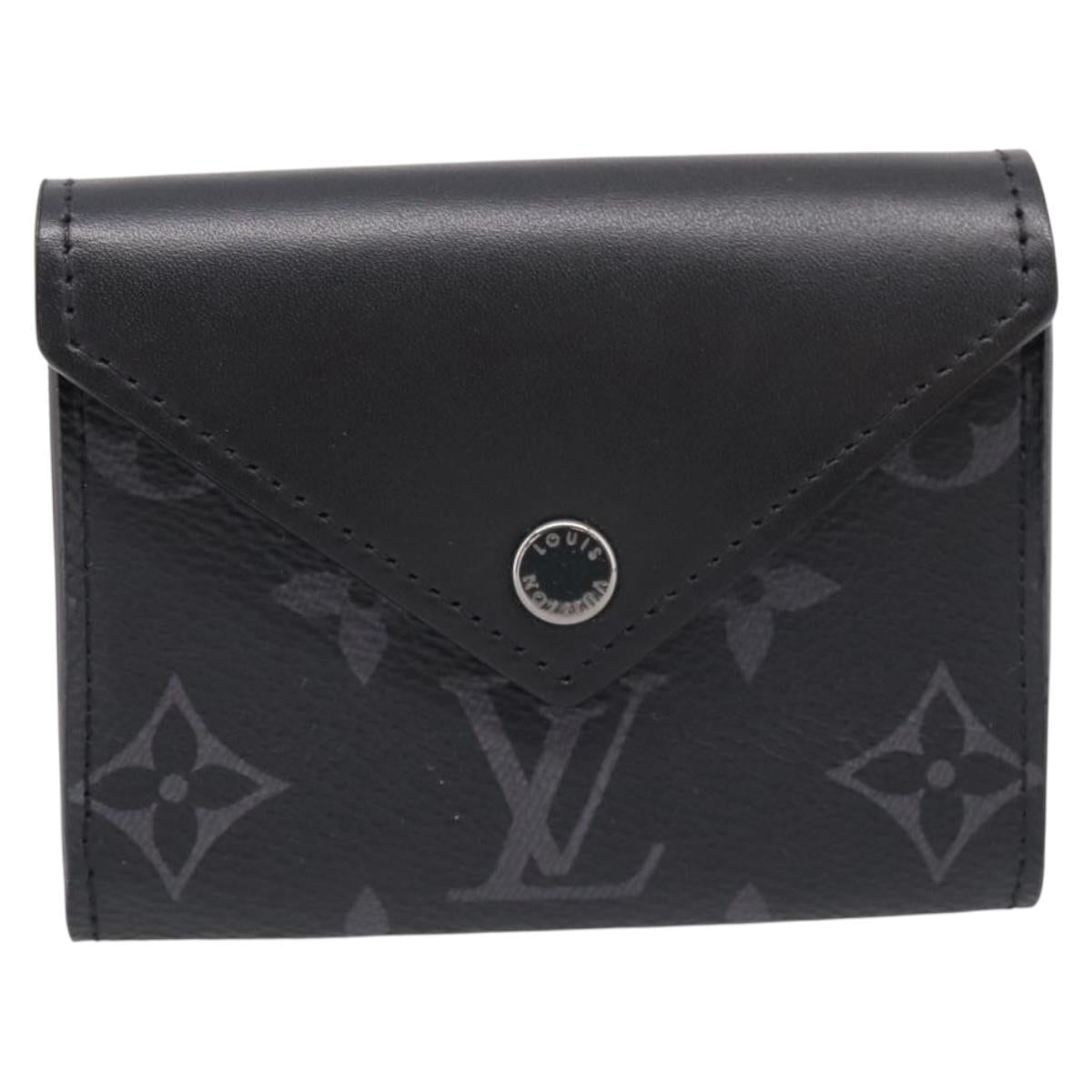 LOUIS VUITTON Monogram Eclipse Etui Cult Asene Card Case GI0198 LV Auth 209478M