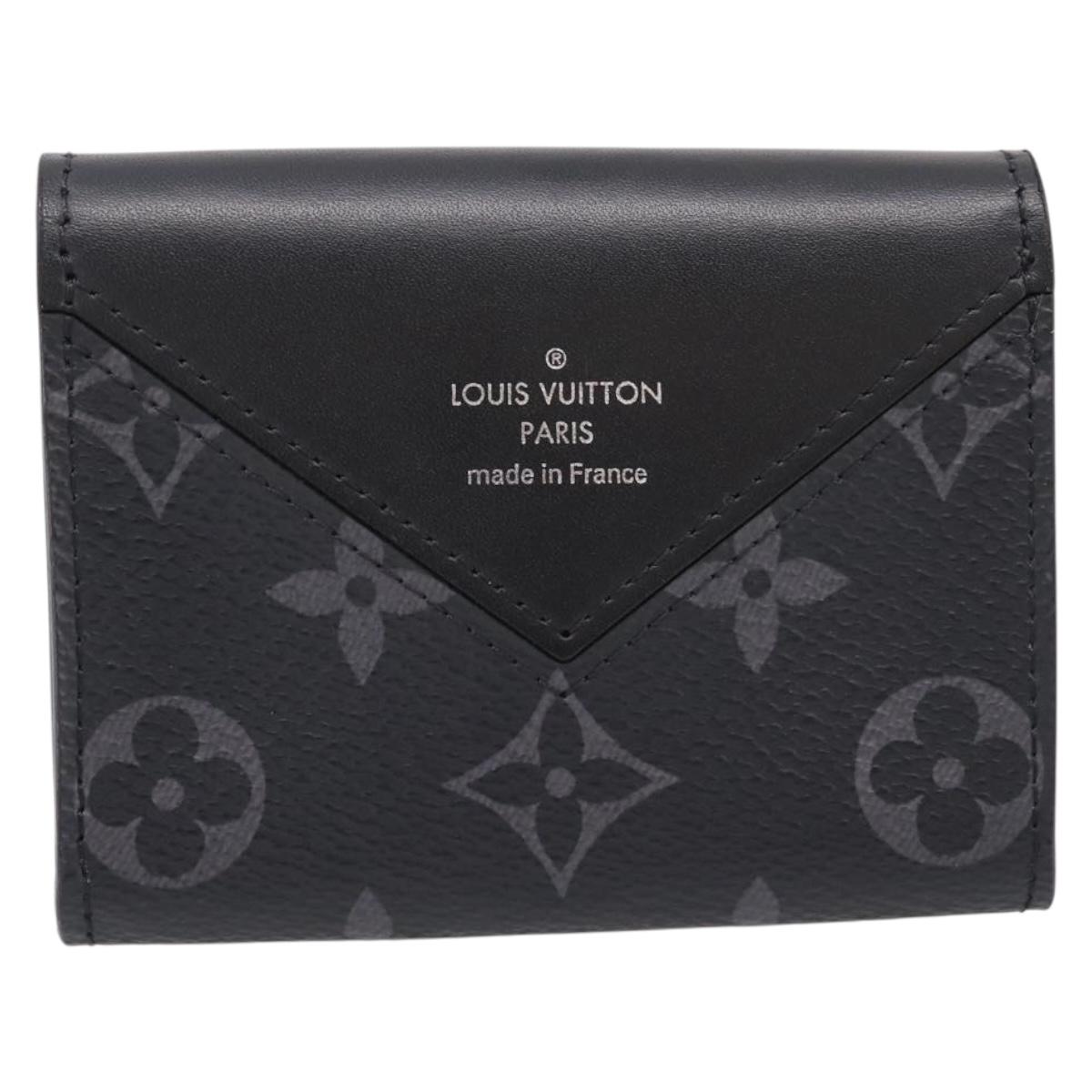 LOUIS VUITTON Monogram Eclipse Etui Cult Asene Card Case GI0198 LV Auth 209478M