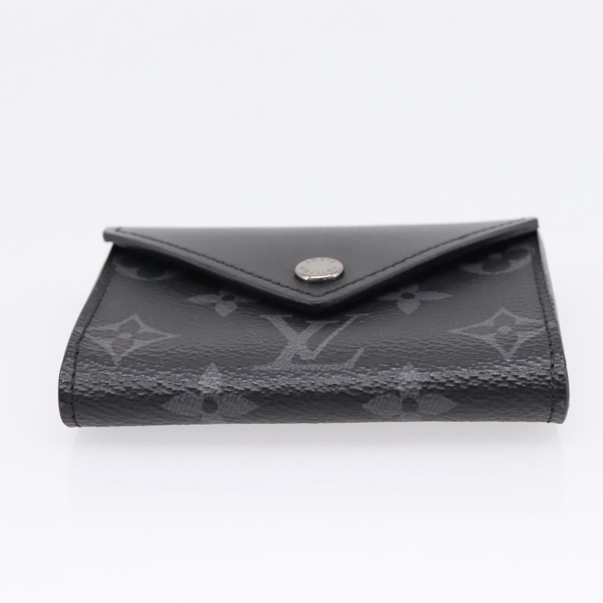 LOUIS VUITTON Monogram Eclipse Etui Cult Asene Card Case GI0198 LV Auth 209478M