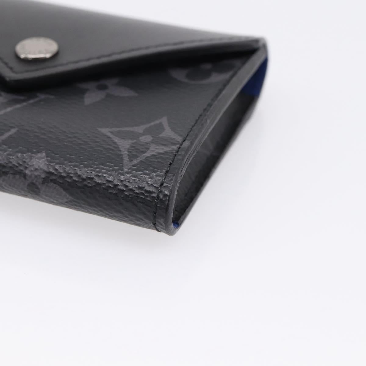 LOUIS VUITTON Monogram Eclipse Etui Cult Asene Card Case GI0198 LV Auth 209478M