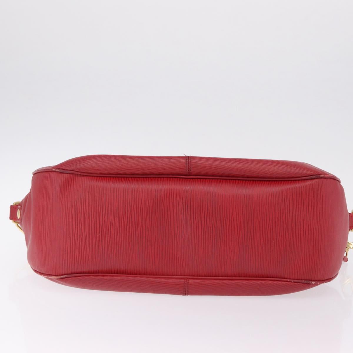 LOUIS VUITTON Epi Danura MM Hand Bag 2way Red LV Auth 209514A