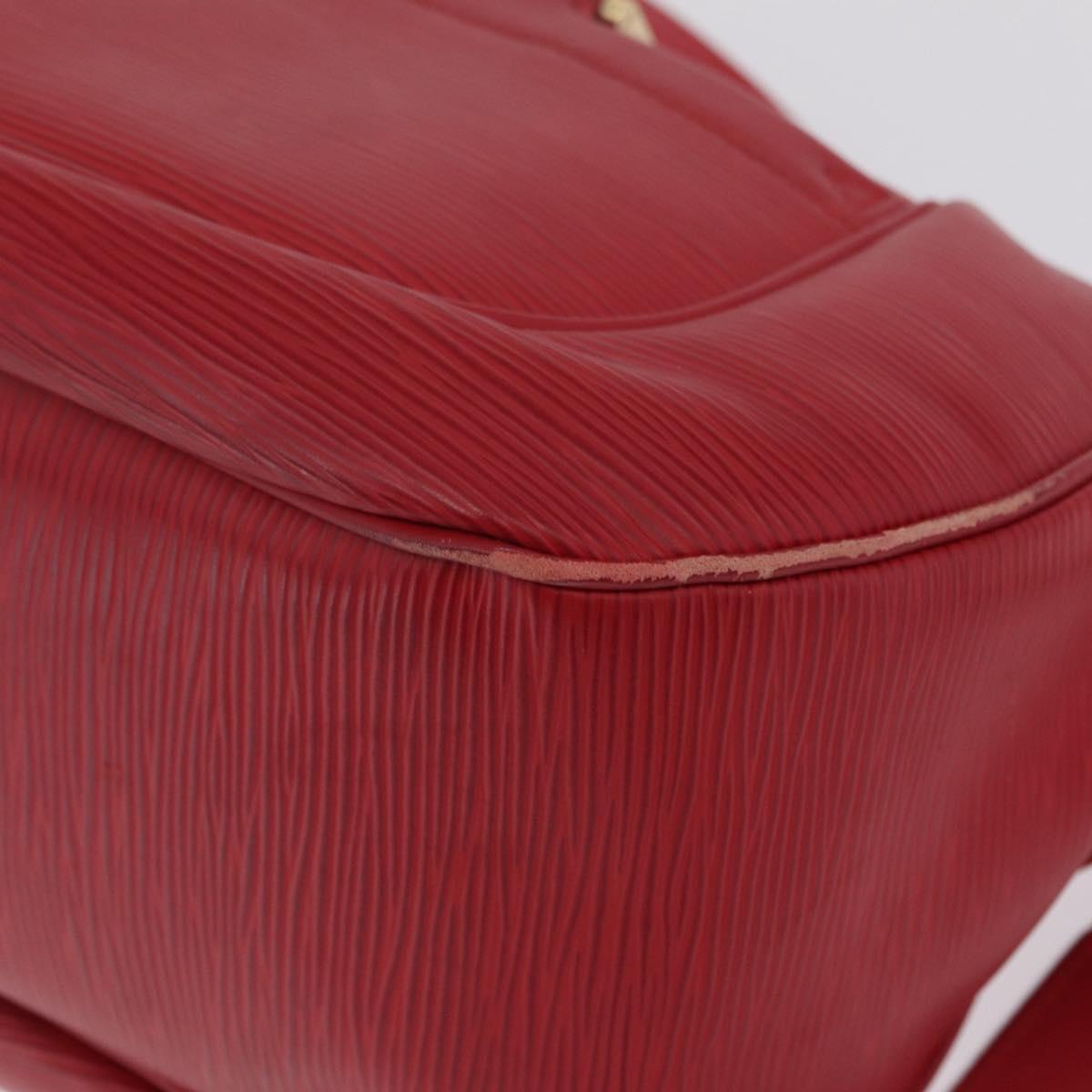LOUIS VUITTON Epi Danura MM Hand Bag 2way Red LV Auth 209514A