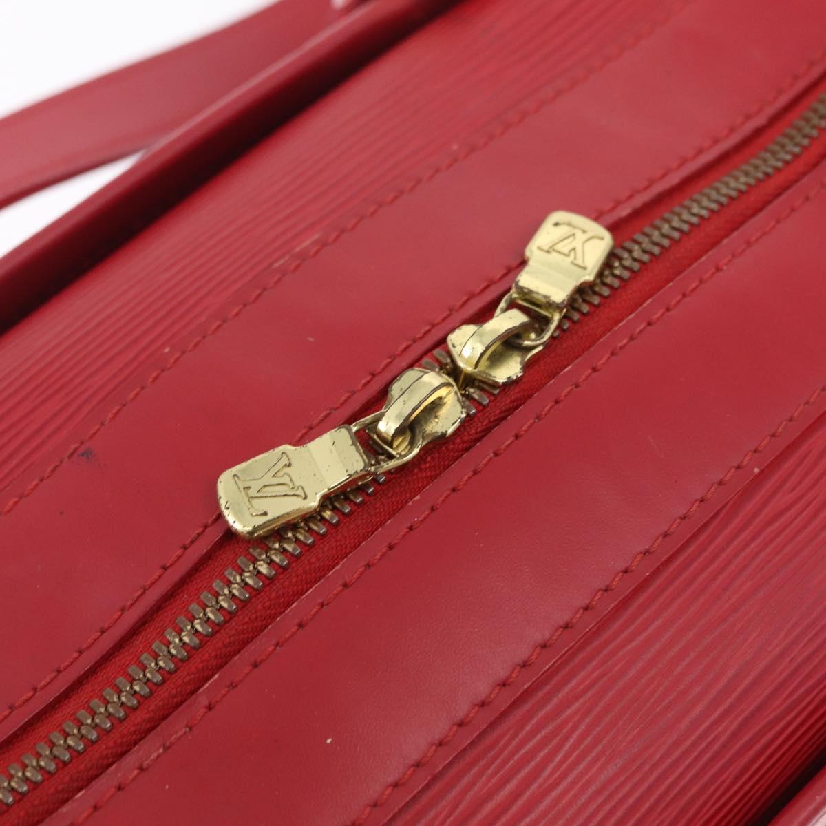LOUIS VUITTON Epi Danura MM Hand Bag 2way Red LV Auth 209514A
