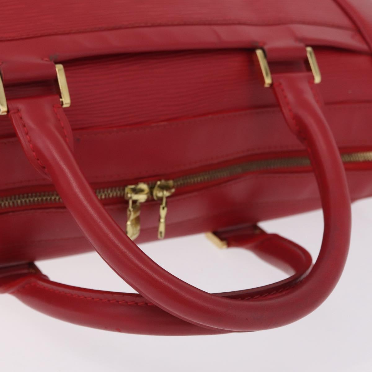 LOUIS VUITTON Epi Danura MM Hand Bag 2way Red LV Auth 209514A