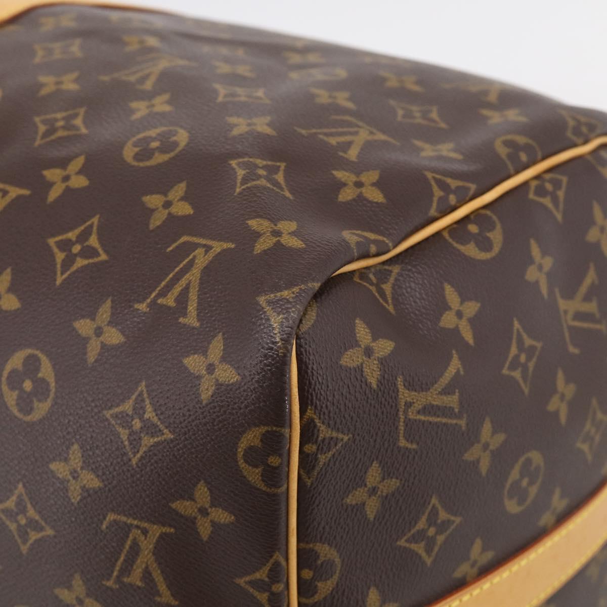 LOUIS VUITTON Monogram Keepall Bandouliere55 Boston Bag M41414 LV Auth 209521V