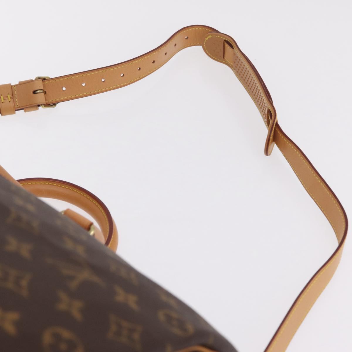 LOUIS VUITTON Monogram Keepall Bandouliere 50 Boston Bag M41416 LV Auth 209522V