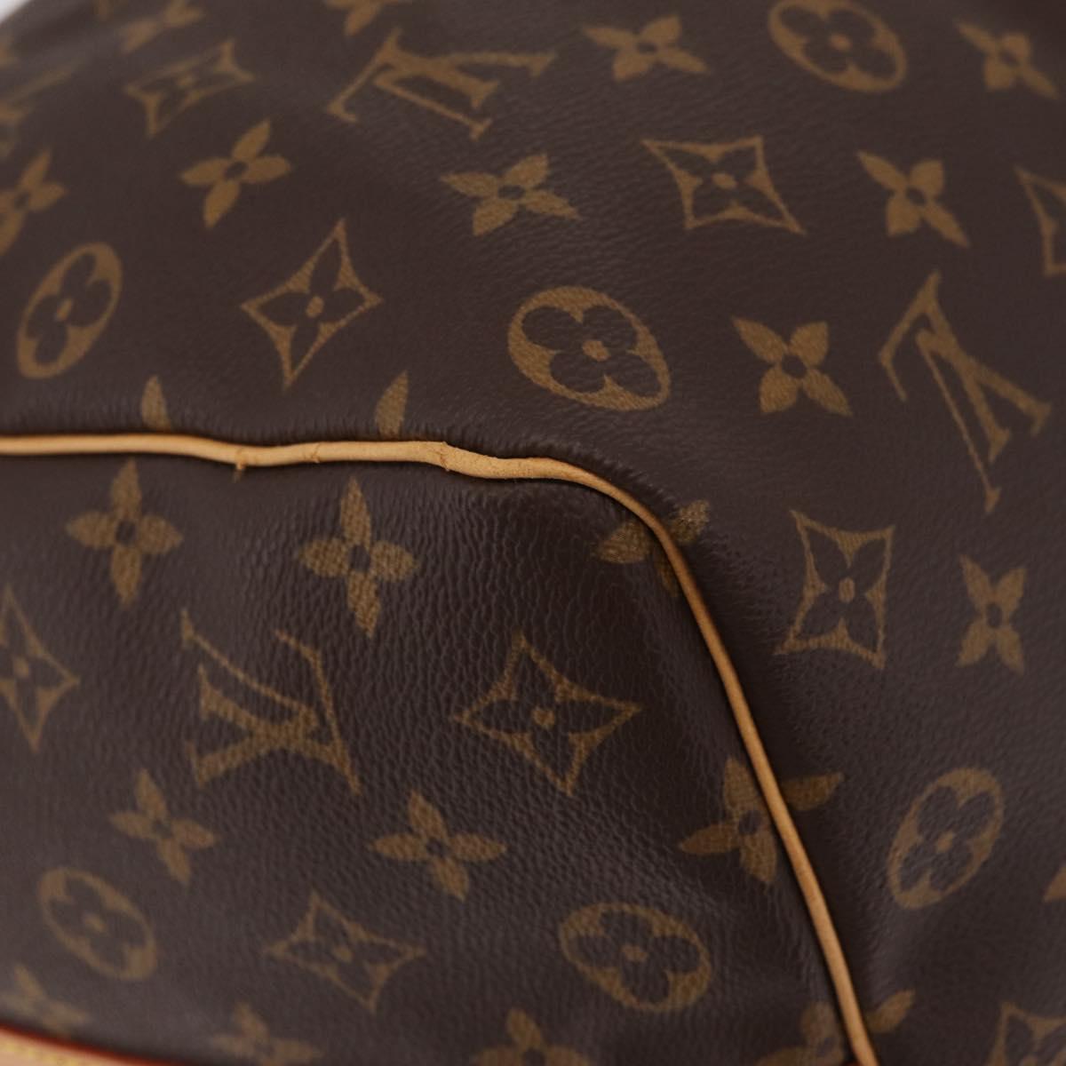 LOUIS VUITTON Monogram Keepall Bandouliere 50 Boston Bag M41416 LV Auth 209522V