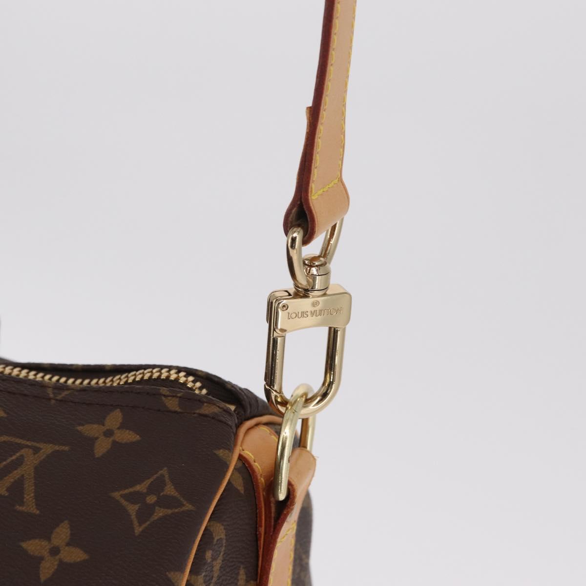 LOUIS VUITTON Monogram Keepall Bandouliere 50 Boston Bag M41416 LV Auth 209522V
