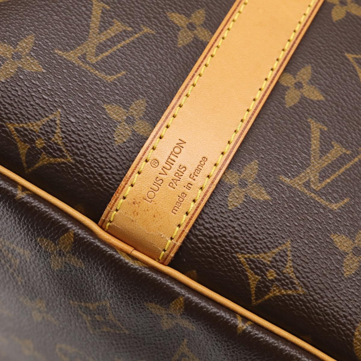 LOUIS VUITTON Monogram Keepall Bandouliere 45 Boston Bag M41418 LV Auth 209524V