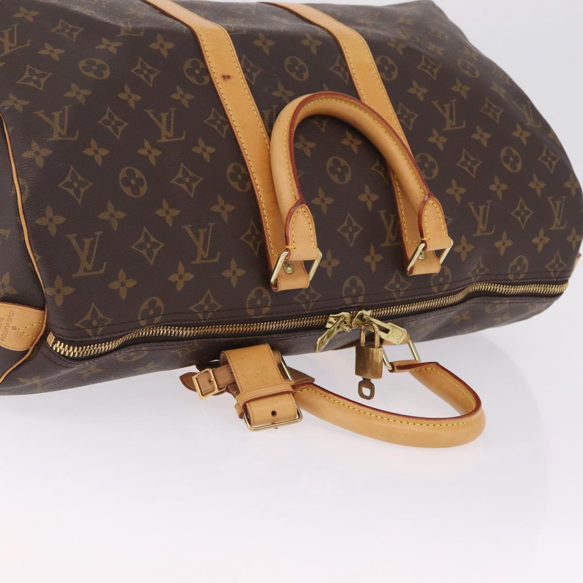 LOUIS VUITTON Monogram Keepall 45 Boston Bag M41428 LV Auth 209527V