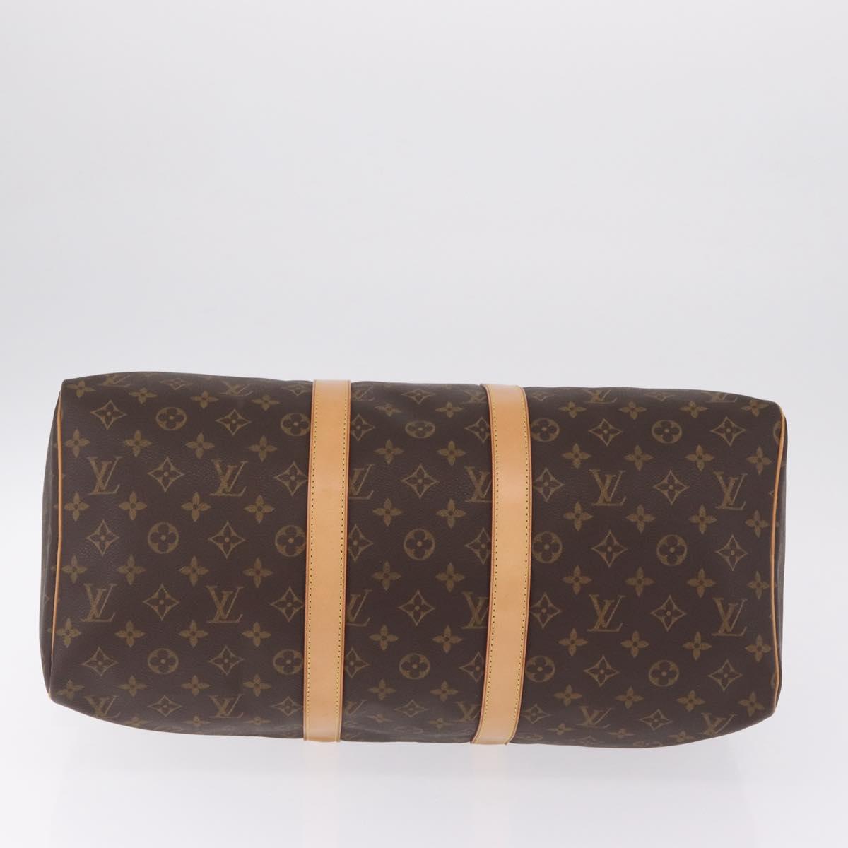 LOUIS VUITTON Monogram Keepall 45 Boston Bag M41428 LV Auth 209528V