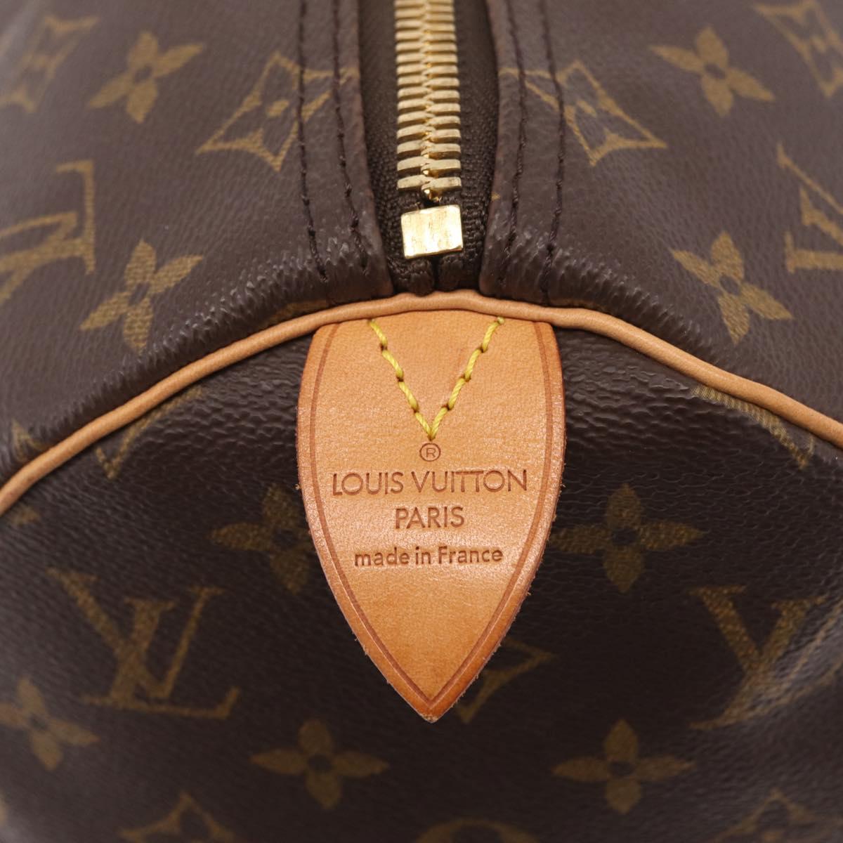 LOUIS VUITTON Monogram Keepall 45 Boston Bag M41428 LV Auth 209528V