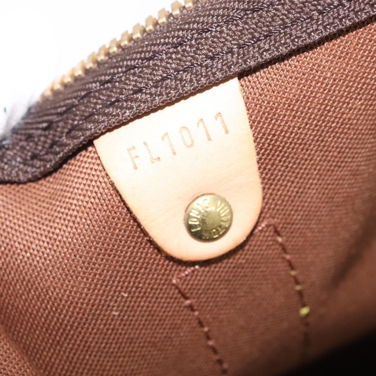 LOUIS VUITTON Monogram Keepall 45 Boston Bag M41428 LV Auth 209528V
