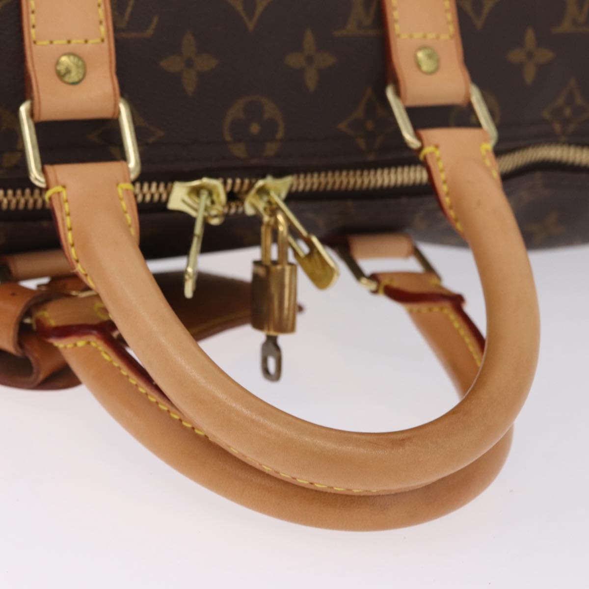 LOUIS VUITTON Monogram Keepall 45 Boston Bag M41428 LV Auth 209528V