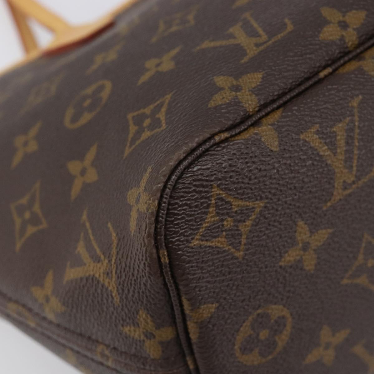 LOUIS VUITTON Monogram Neverfull PM Tote Bag M40155 LV Auth 209534V