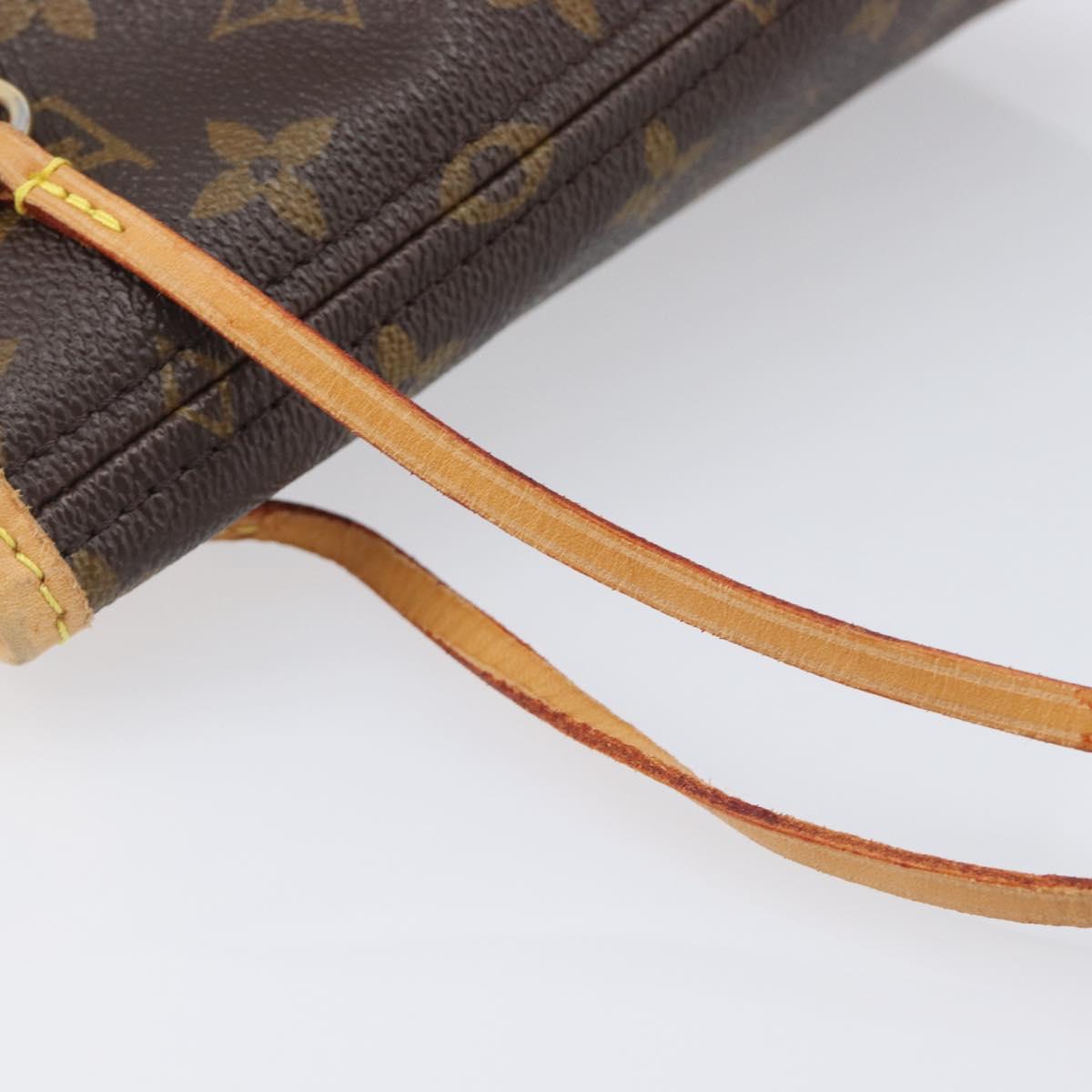 LOUIS VUITTON Monogram Neverfull PM Tote Bag M40155 LV Auth 209534V