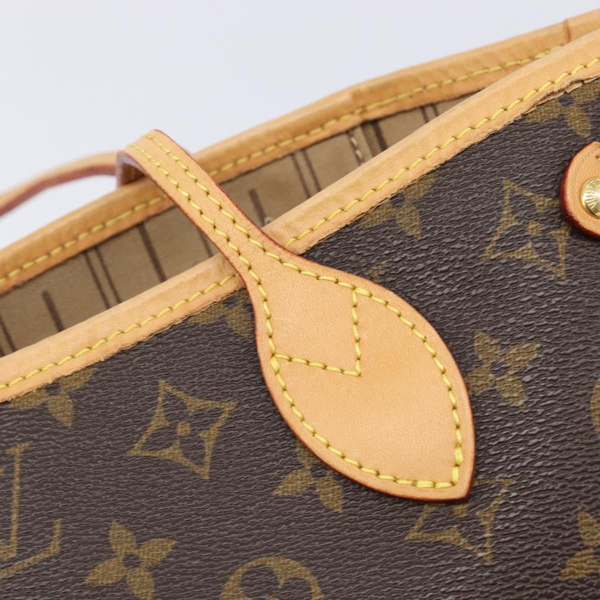 LOUIS VUITTON Monogram Neverfull PM Tote Bag M40155 LV Auth 209534V