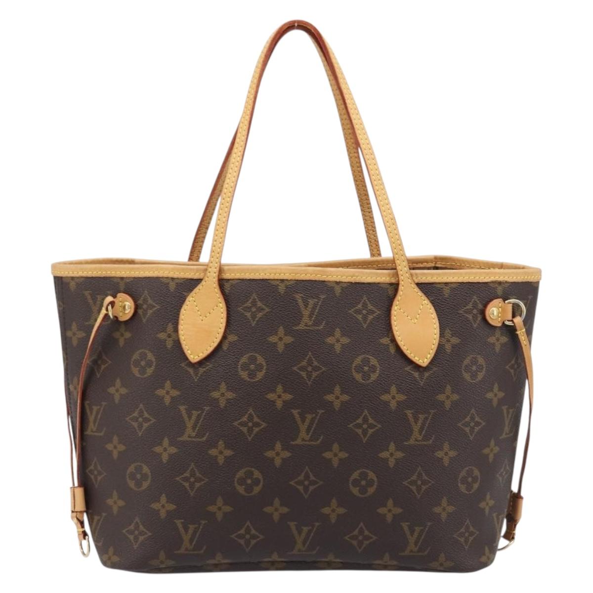 LOUIS VUITTON Monogram Neverfull PM Tote Bag M40155 LV Auth 209534V