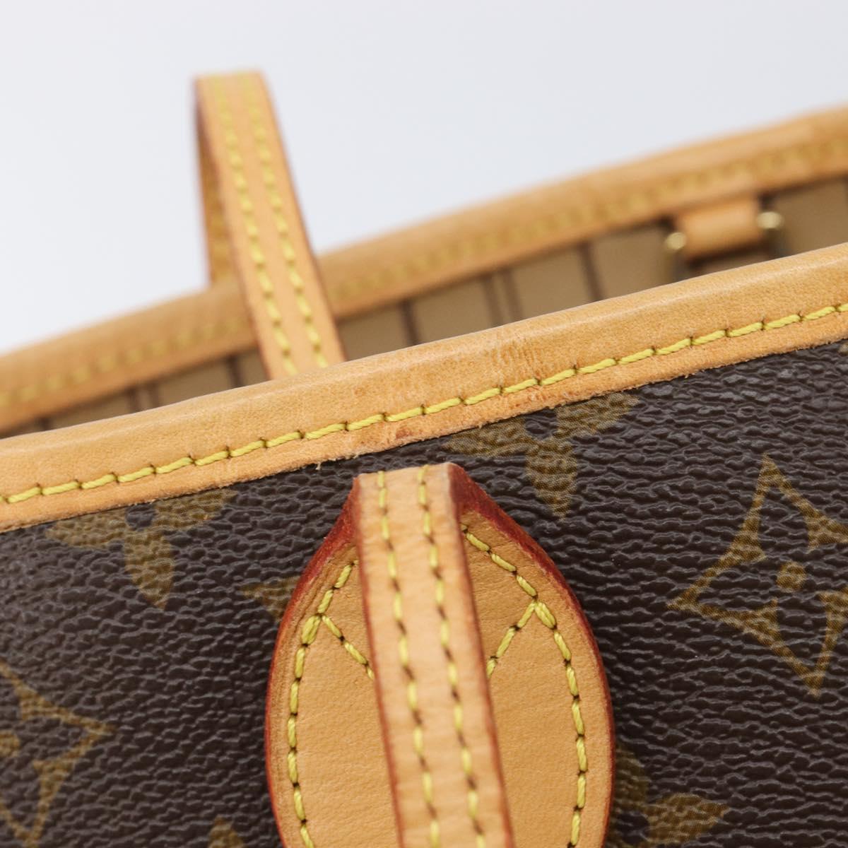 LOUIS VUITTON Monogram Neverfull PM Tote Bag M40155 LV Auth 209534V