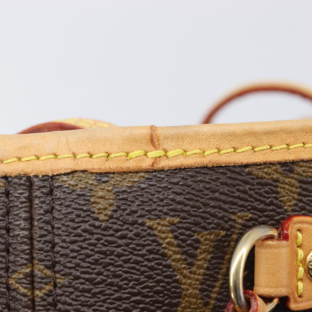 LOUIS VUITTON Monogram Neverfull PM Tote Bag M40155 LV Auth 209534V
