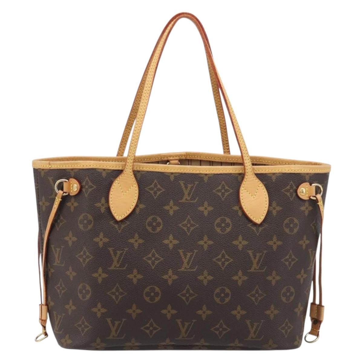 LOUIS VUITTON Monogram Neverfull PM Tote Bag M40155 LV Auth 209534V