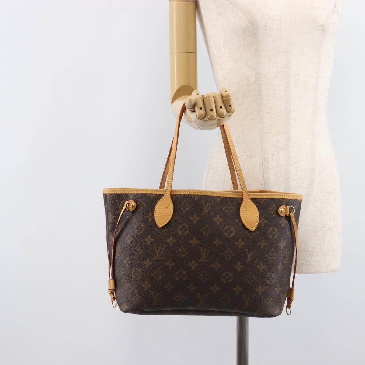 LOUIS VUITTON Monogram Neverfull PM Tote Bag M40155 LV Auth 209534V