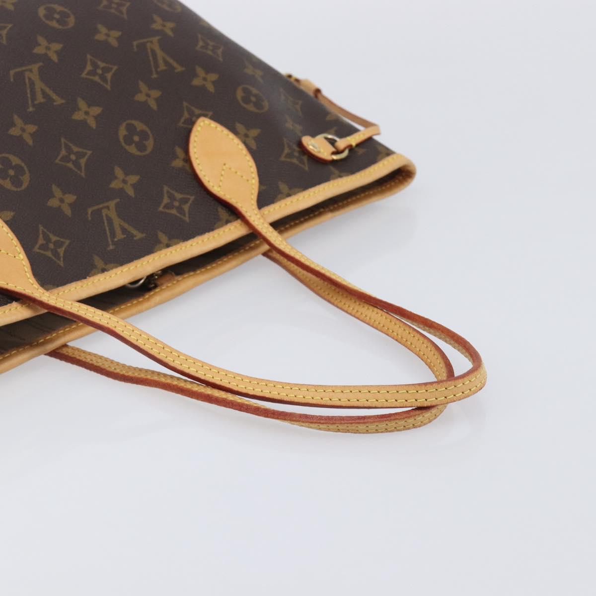 LOUIS VUITTON Monogram Neverfull PM Tote Bag M40155 LV Auth 209534V