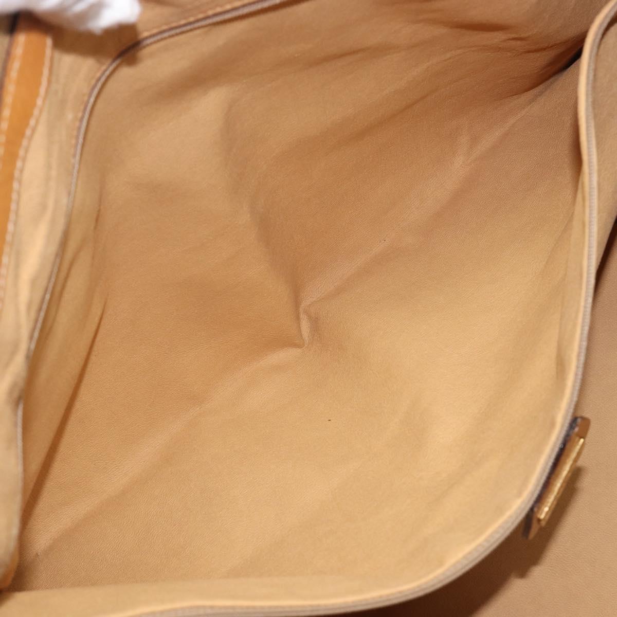 GUCCI Micro GG Supreme Boston Bag PVC Beige Gold 012 067 0027 Auth 209545A