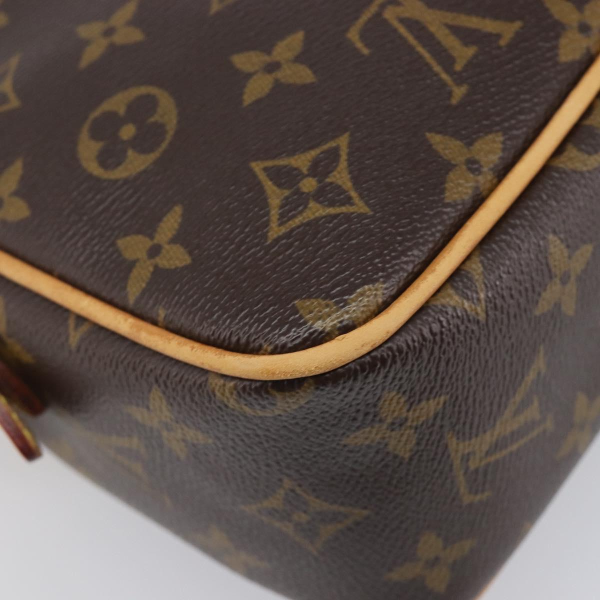 LOUIS VUITTON Monogram Hudson PM Shoulder Bag M40027 LV Auth 209564V