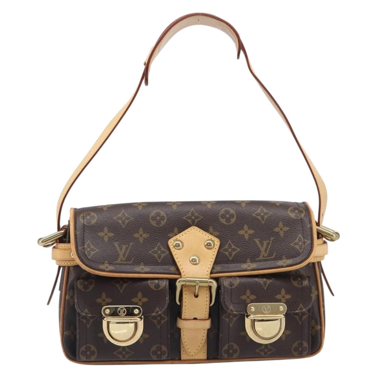 LOUIS VUITTON Monogram Hudson PM Shoulder Bag M40027 LV Auth 209564V
