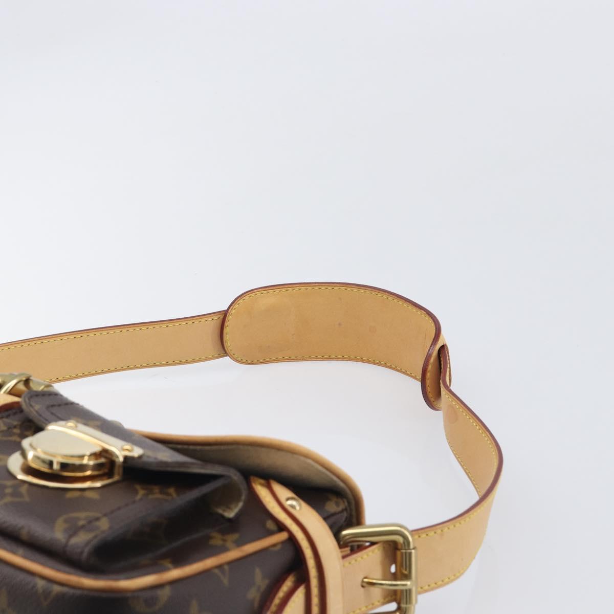 LOUIS VUITTON Monogram Hudson PM Shoulder Bag M40027 LV Auth 209564V