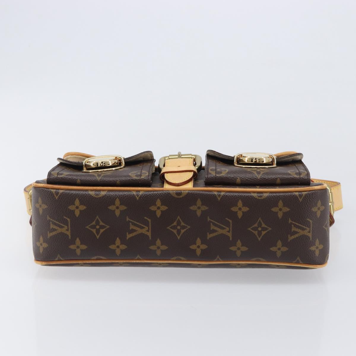LOUIS VUITTON Monogram Hudson PM Shoulder Bag M40027 LV Auth 209564V