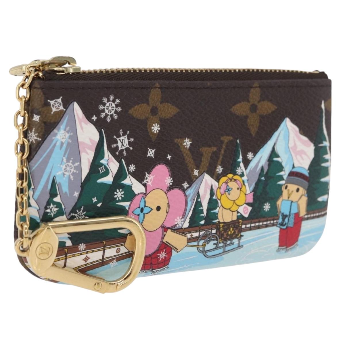 LOUIS VUITTON Monogram Vivienne Pochette Cles Coin Purse M82620 LV Auth 209568M