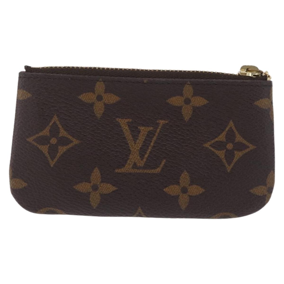 LOUIS VUITTON Monogram Vivienne Pochette Cles Coin Purse M82620 LV Auth 209568M