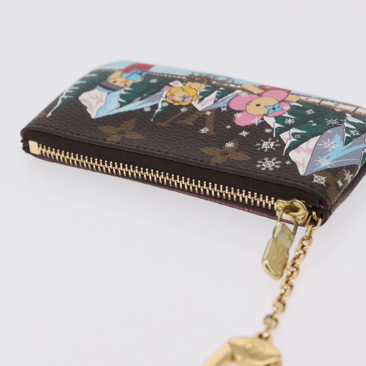 LOUIS VUITTON Monogram Vivienne Pochette Cles Coin Purse M82620 LV Auth 209568M